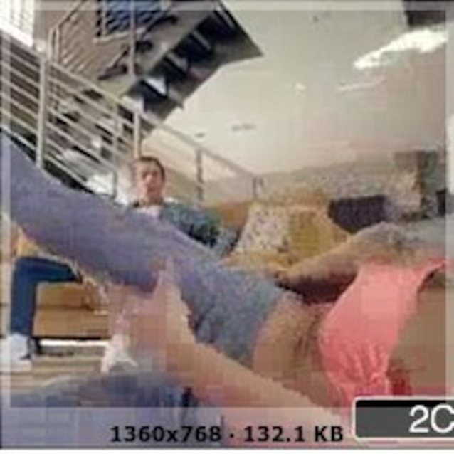 trainer anal threesome