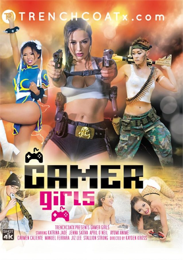 gamer girls, trenchcoatx, katrina jade, april oneil, jenna sativa