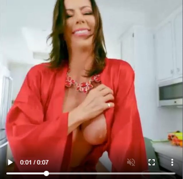 brazzers, porn ad, milf, brunette, busty