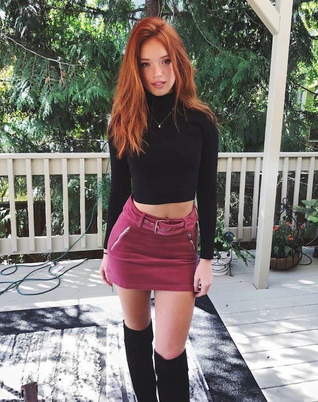 redhead, teen, skinny