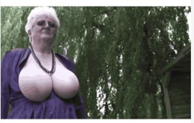 granny, fab, tits