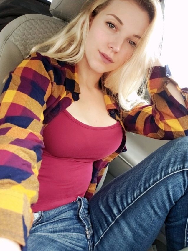 blonde, amateur, selfie, blond