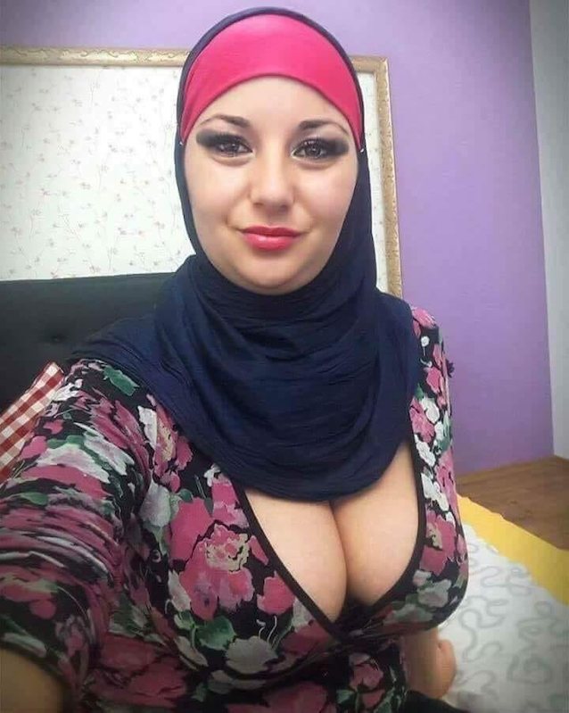 busty, arab, hijab, tits, cute
