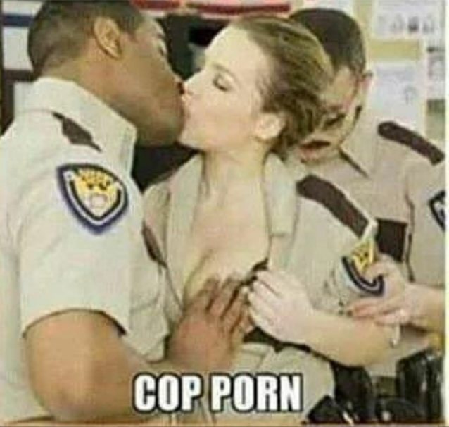 cop, interracial, threesome