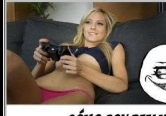 blond gamer white