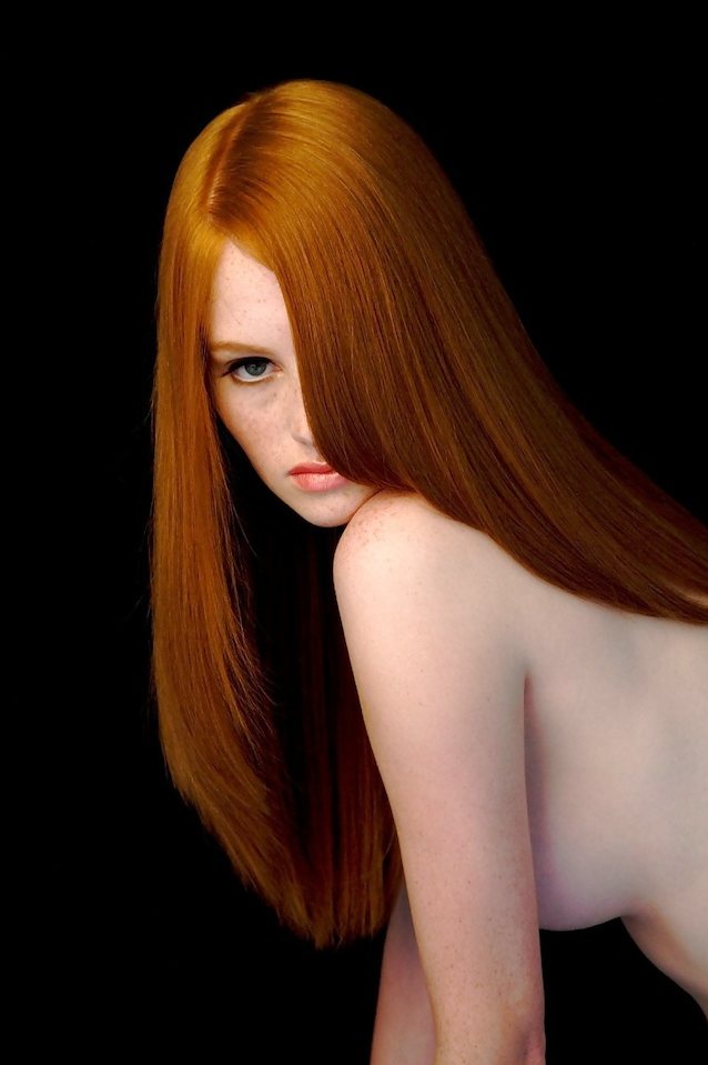 redhead, solo, no nudity