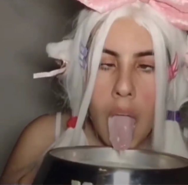 cosplay, ahegao, slime, milk, slim