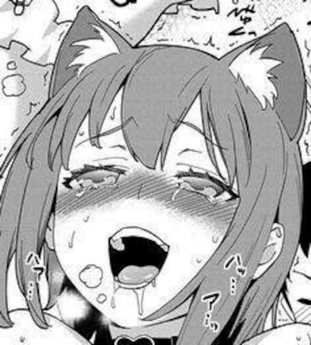 hentai, doujinshi, cat ears, doujin, ahegao