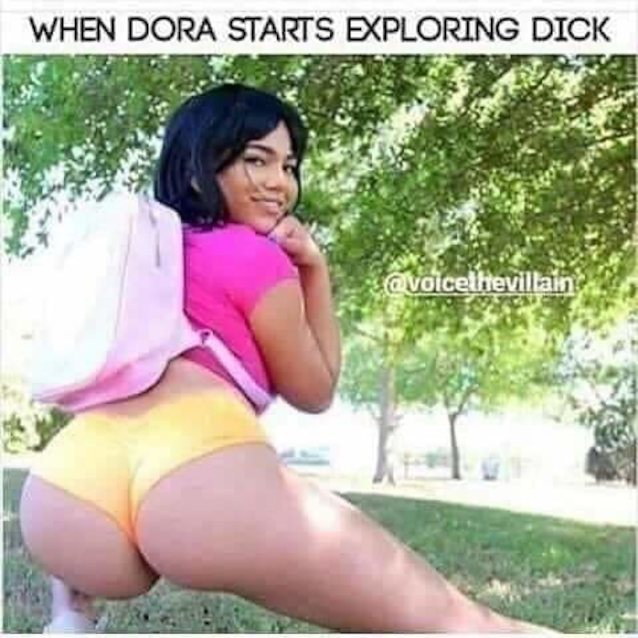 dora, the explorer, ass