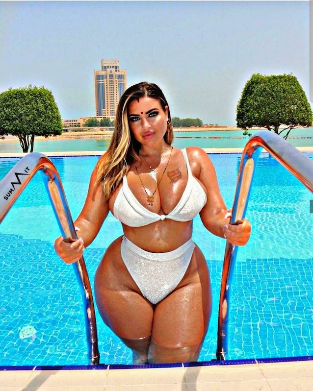 big tits big ass blonde