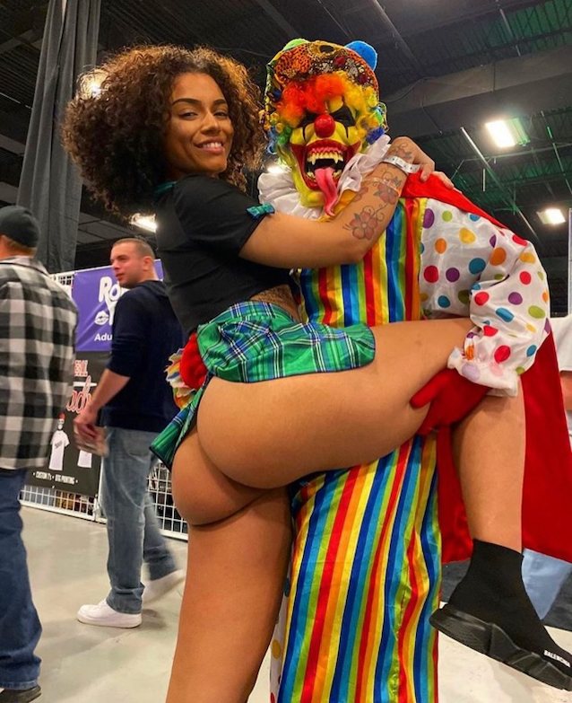ebony big ass curly