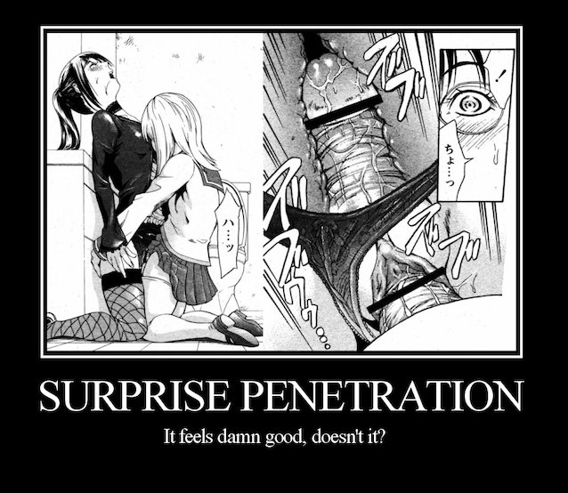 girltogirl, shemale, surprise, penetration, manga