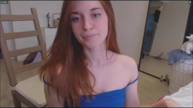 redhead camgirl webcam