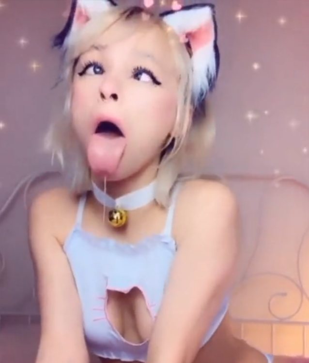 camgirl animal ears ahegao