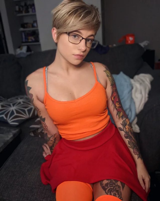 cosplay, glasses, short hair