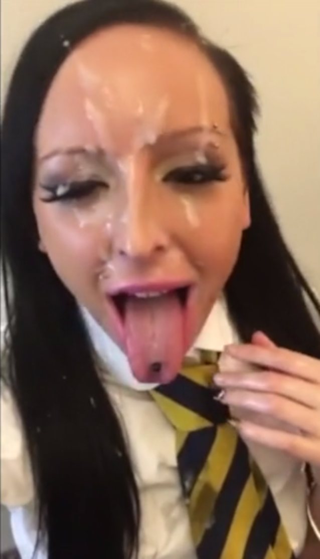 ahegao egril cum
