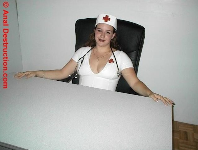 nurse, amateur, brunette