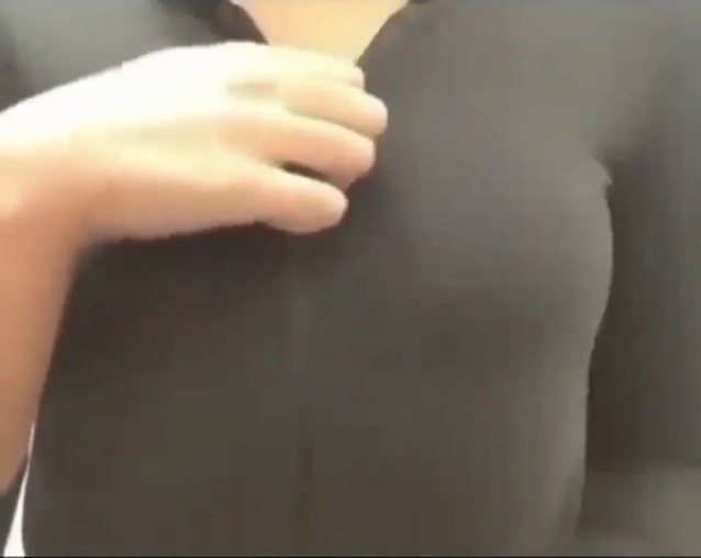 white, busty, unzip, titty drop, shirt