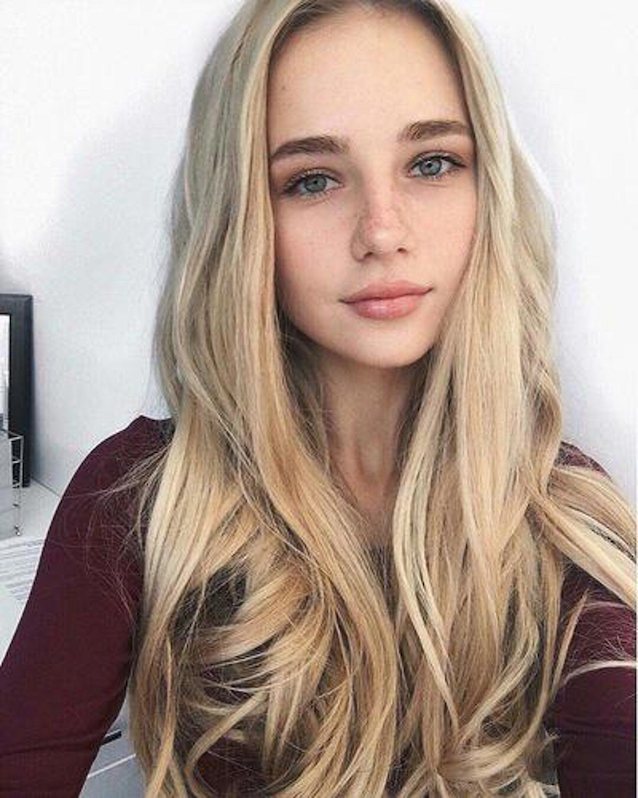 blonde, russian, female