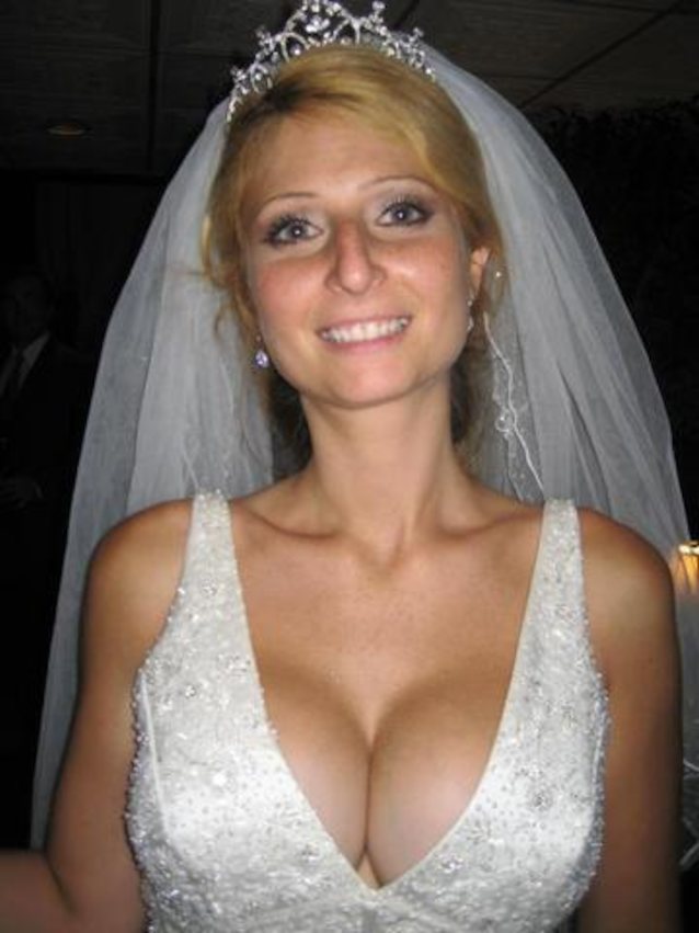 amateur bride huge tits