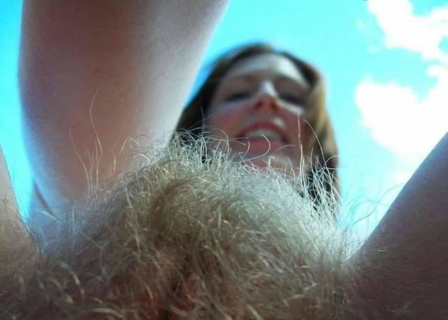 amateur, redhead, public, hairy, vagina