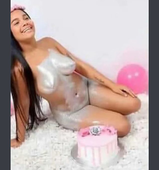 tits, bodypaint, birthday