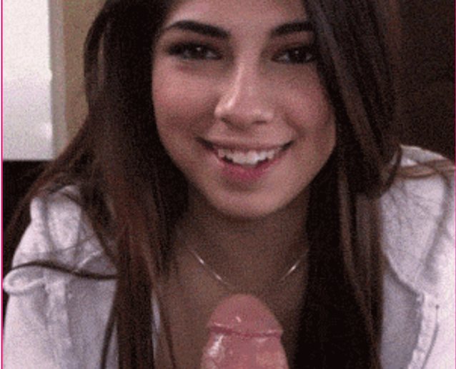 dark hair dark eyes blowjob