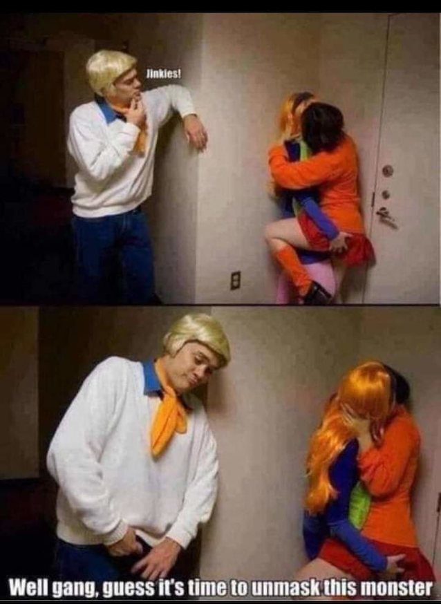 cosplay, parody, meme, scooby doo