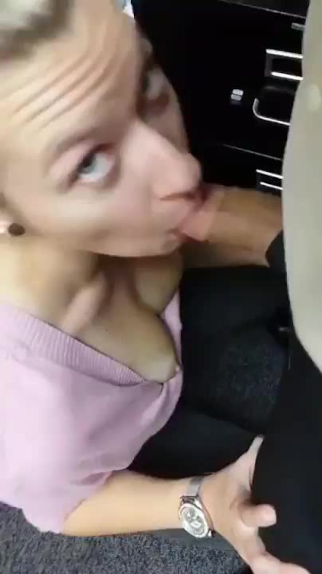 office secretary blowjob