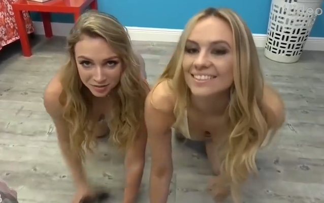 pov teen blonde