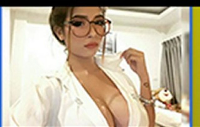 doctor, glasses, great, tits