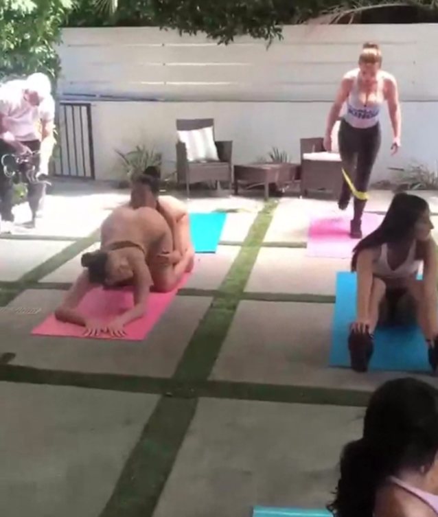 yoga, behind the scenes, lesbian