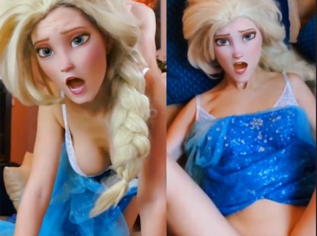 elsa frozen deepfake