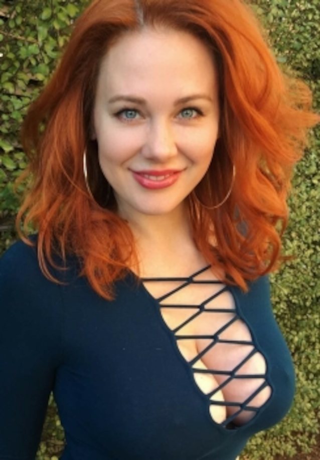 camgirl, big tits, red hair