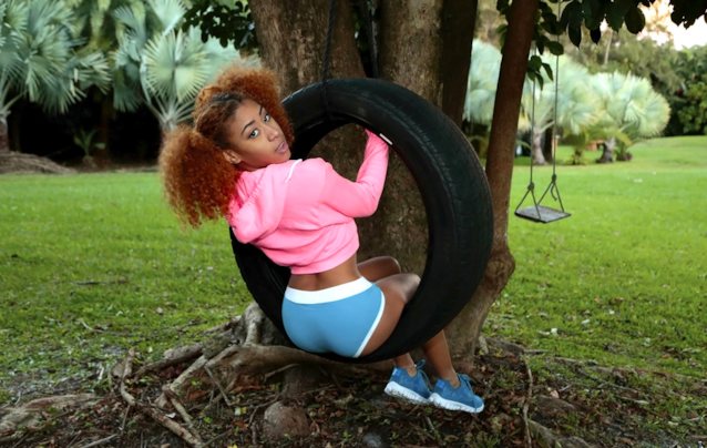 ebony tire swing petite