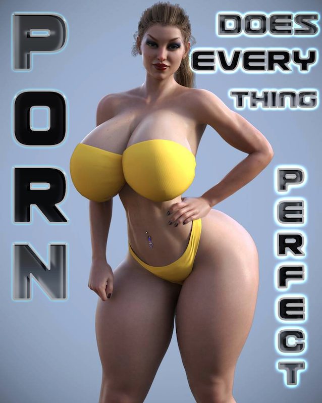 3dc big ass big boobs