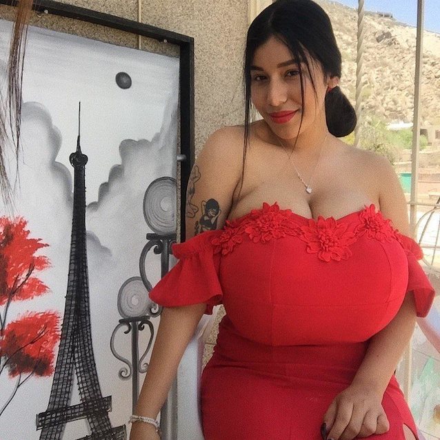 huge busty latina