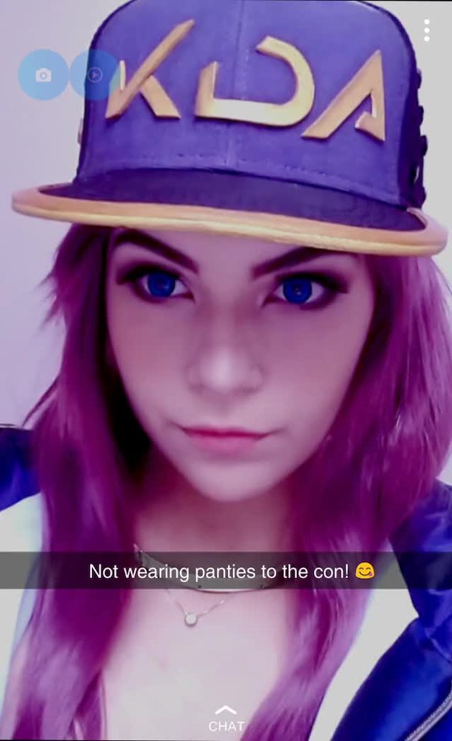 cosplay snapchat cute