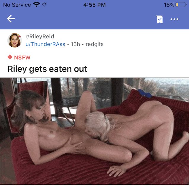 blonde riley reid lesbian