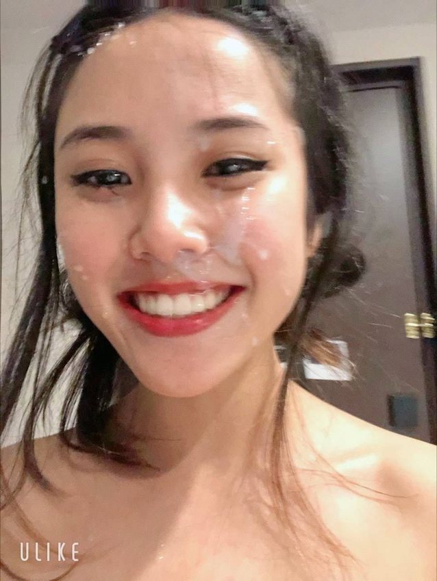 cum, facial, asian, abg, cute