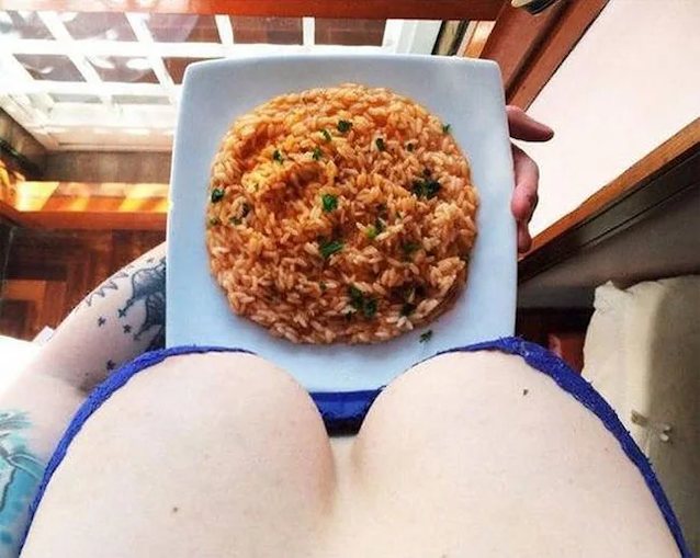 boobs food delicious