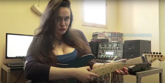 guitar, boobies, music