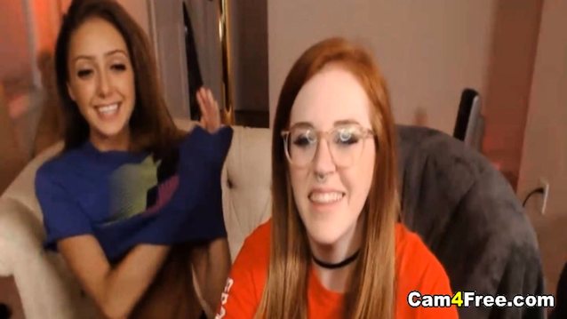 camgirl, lesbian, redhair, sexy, teen