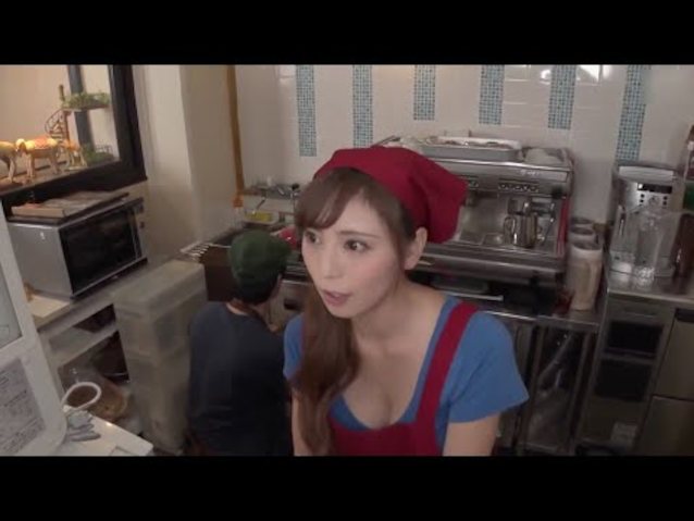 jav, cosplay, waitress, chef, cleavage