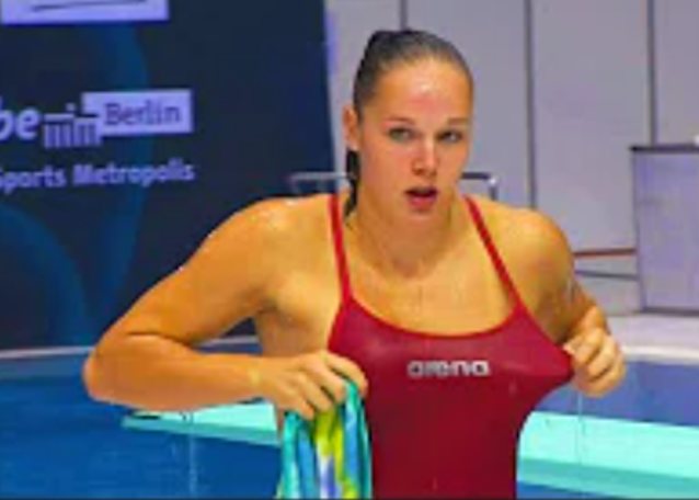 swimsuit, red, berlin