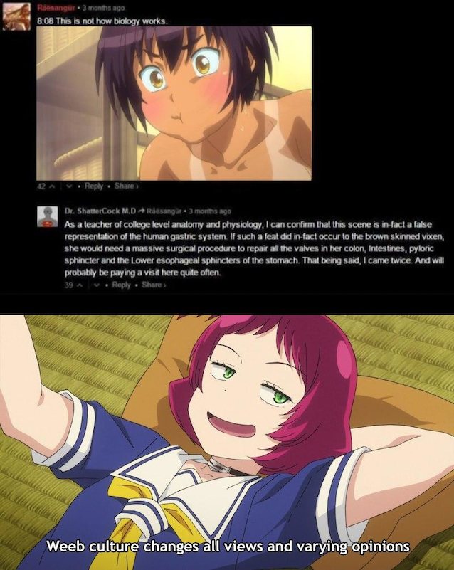 hentai, anime, trap