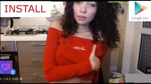 camgirl, big tits, curly hair, masturbation, masturbating