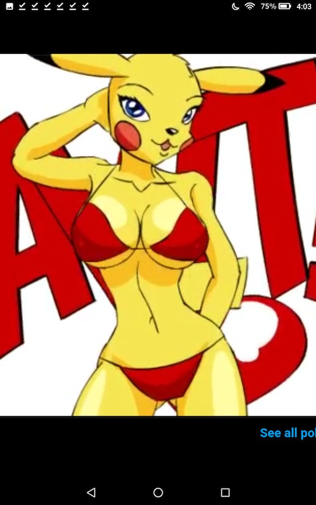 pikachu, pokemon, furry, sexualized, bikini