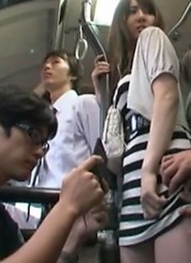 bus japanese molester