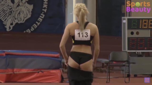 brunette, track, pole vaulter, olympics, ass